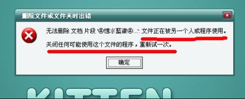 无法删除文件的解决办法(文档片段如何删除)（转） 桌面文档片段无法删除