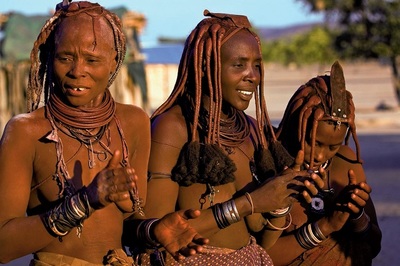 【纳米比亚】最后的原始部落红泥人——辛巴族 纳米比亚红泥人