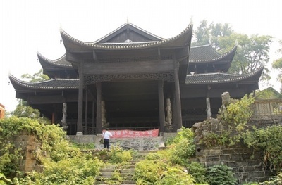 高山寺的月光 永州高山寺