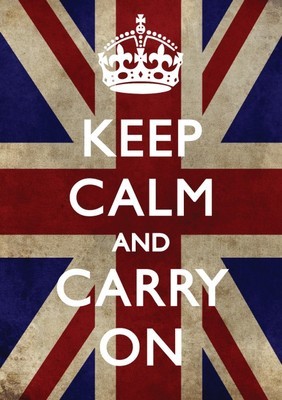 英国KeepCalmandCarryOn的典故，你真的知道吗？ keep calm and
