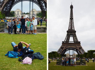 法国·实拍巴黎埃菲尔铁塔下的美好时光 巴黎埃菲尔铁塔图片