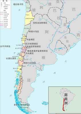 【南美洲】智利——世界上最狭长的国家 智利国土狭长