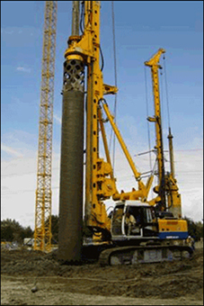 旋挖钻机施工工法通用规程 旋挖钻孔机