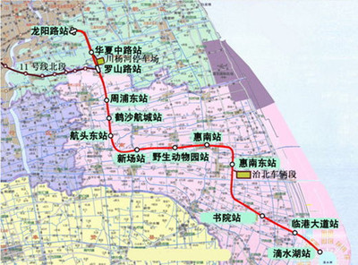【16号线惠南站】地铁16号线惠南站周边地面道路（拱极路城东路） 惠南镇拱极路