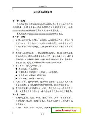 公司管理奖惩制度 奖罚制度表格