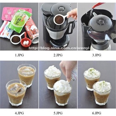 各种冰咖啡的制作方法 冰咖啡制作