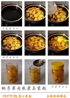 家庭自制水果罐头的9大心得体会——自制黄桃罐头 自制黄桃罐头