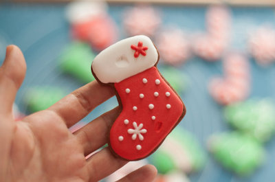 十张大图详解圣诞糖霜饼干的做法 万圣节糖霜饼干