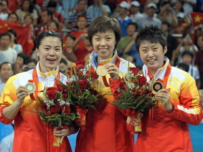 历届奥运会乒乓球各项比赛前三名 历届奥运会乒乓球