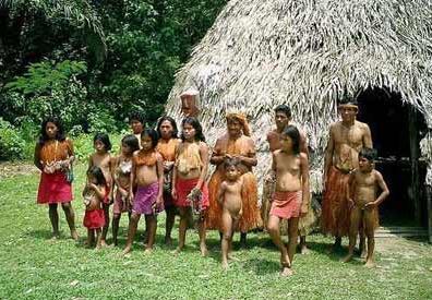 巴西原始部落的神秘风俗 巴西雨林原始部落人
