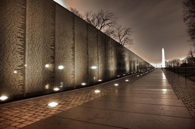 美国之行----林缨和越战纪念碑 美国林璎越战纪念碑