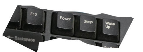 win7关闭键盘上烦人的power键,sleep键 power sleep中文版