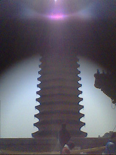 北京灵光寺佛舍利塔拍到奇异照片 北京西山八大处灵光寺