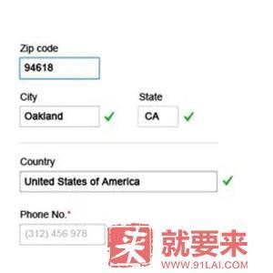 美国邮政编码ZIPCode zip邮政编码