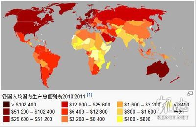 2013年世界各国及地区人均国内生产总值GDP排名(IMF数据库2014年4 imf数据库