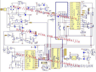 基于单片机的家用电器电话远程控制系统 单片机最小系统原理图