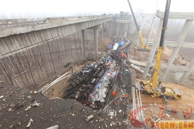 中国究竟坍塌了多少大桥 圣水大桥坍塌事件