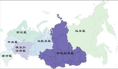 俄罗斯行政区划全图 俄罗斯联邦行政区划