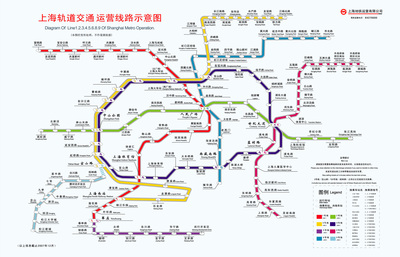 上海地铁4号线~8号线 上海地铁2号线4改8