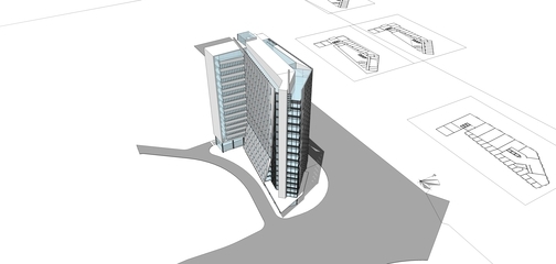高层办公楼建筑设计方案 高层建筑设计方案