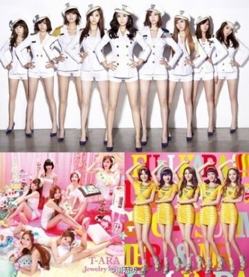 韩国最顶级十大女子组合排名 2014韩国女子组合排名