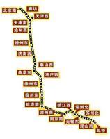 京沪高铁—沪京高铁线路图，京沪高速铁路简介 京沪高铁一号线路图