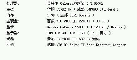 我的显卡是翔升的9500GT的，显卡上写的是512的，128B的，电脑实际 翔升显卡怎么样