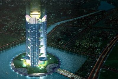 中国农村第一高楼——龙希国际大酒店 龙希国际大酒店