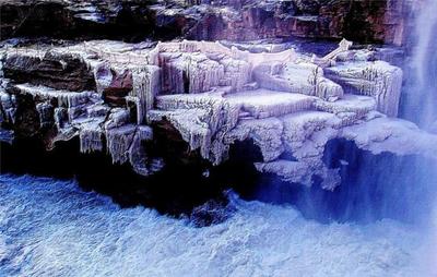 黄河壶口瀑布 - 中国第二大瀑布 世界上最大的黄色瀑布 壶口大瀑布