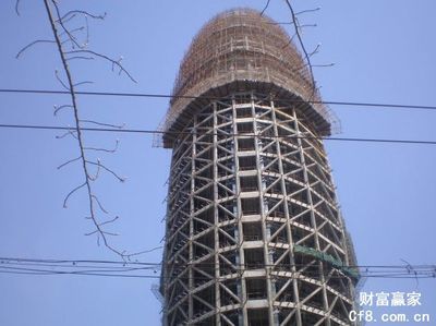 实拍：北京再现雷人建筑人民日报社新办公楼（组图）