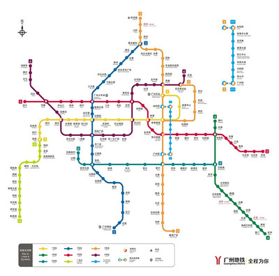 广州地铁六号线的尴尬 广州地铁7号线