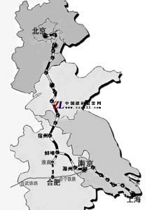 合蚌客运专线 商杭高速铁路