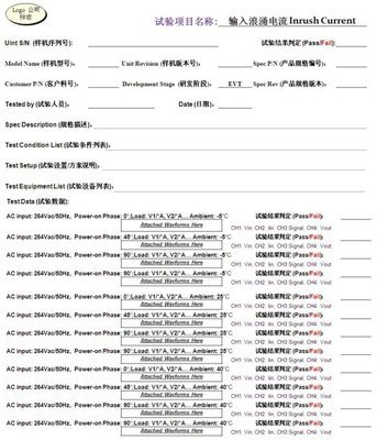 电源测试系列之输入浪涌电流测试InrushCurrentTest inrush current 原因