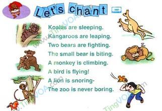 幼儿英语chant 儿童英语chant