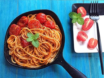 意大利面及番茄酱的做法 意大利面番茄酱怎么做