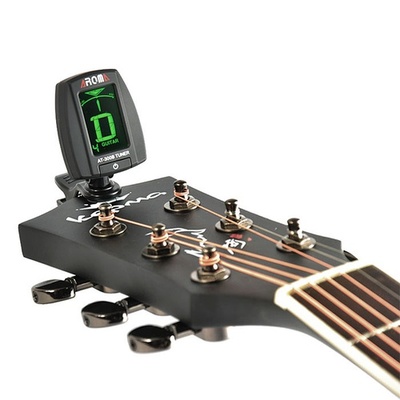 《左轮吉他百科-11》常见电箱吉他自带调音器的使用方法？ 吉他怎么调音