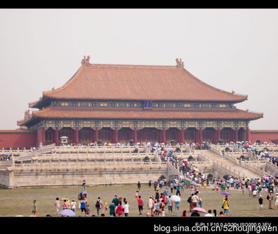 [13-08-20]北京故宫－午门太和殿 北京故宫的太和殿介绍
