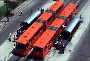 库里提巴快速公交BRT系统 brt快速公交系统