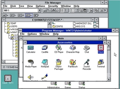 windows各个原版系统下载集锦MS-DOSWindows3.1WindowsNTWindows9 连连看3.1原版网页版