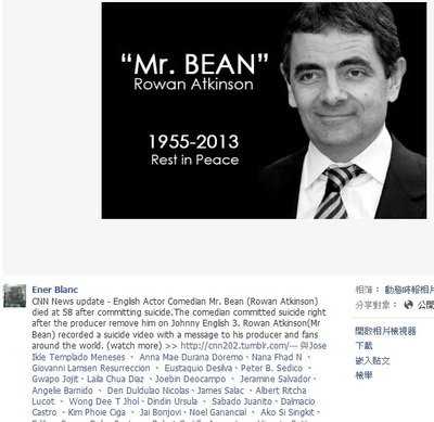Mr.Bean mr.bean去世
