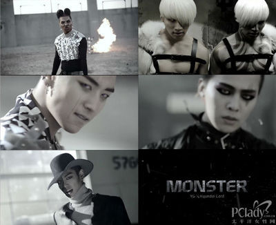 Bigbang-Monster中文音译歌词 monster中文音译