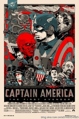 美国电影《美国队长1》电影海报欣赏 美国队长2海报