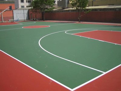 丙烯酸球场、聚氨酯（PU）球场和硅PU球场的区别 硅pu篮球场施工