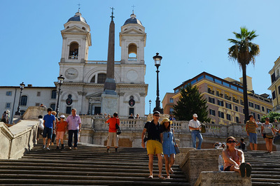 意大利·西班牙广场，罗马最著名的“艳遇之地” 意大利vs西班牙