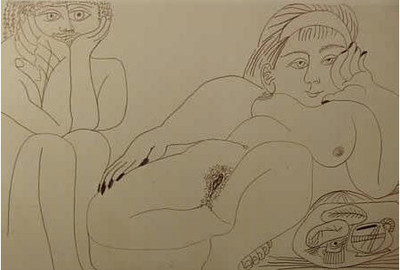 巴勃罗·鲁伊斯·毕加索作品：《塞莱斯蒂娜》
