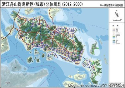 转发《浙江舟山群岛新区（城市）总体规划（2012-2030）》 舟山群岛