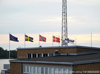 芬兰游记（九）看起来很雷同的北欧国旗 北欧航空和芬兰航空