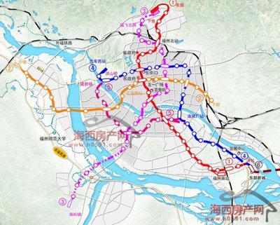 福州地铁规划看城市发展_Banyan 福州地铁规划