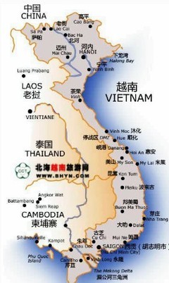“越南新娘集散地”——芹苴（qinju）印象 越南芹苴地图