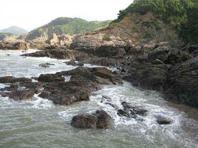 湛蓝大海—霞浦山.浮鹰岛 霞浦浮鹰岛风电场